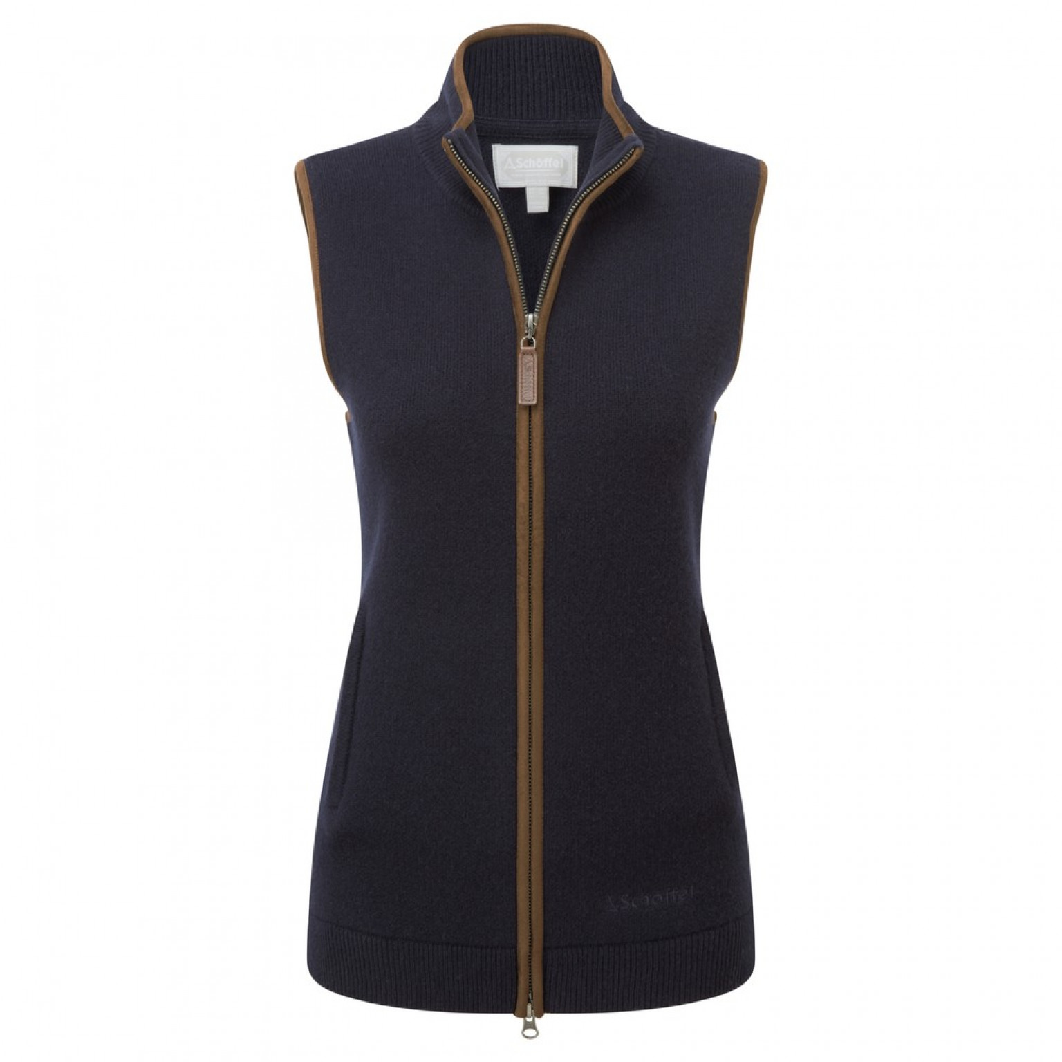 Schoffel Ladies Orkney Merino Gilet Navy