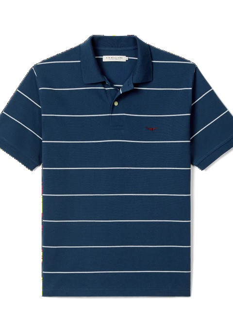 Rm Williams Albany Stripe Polo Vintage