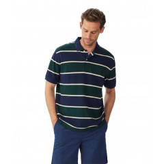 Rm Williams Bright Polo Navy/Green