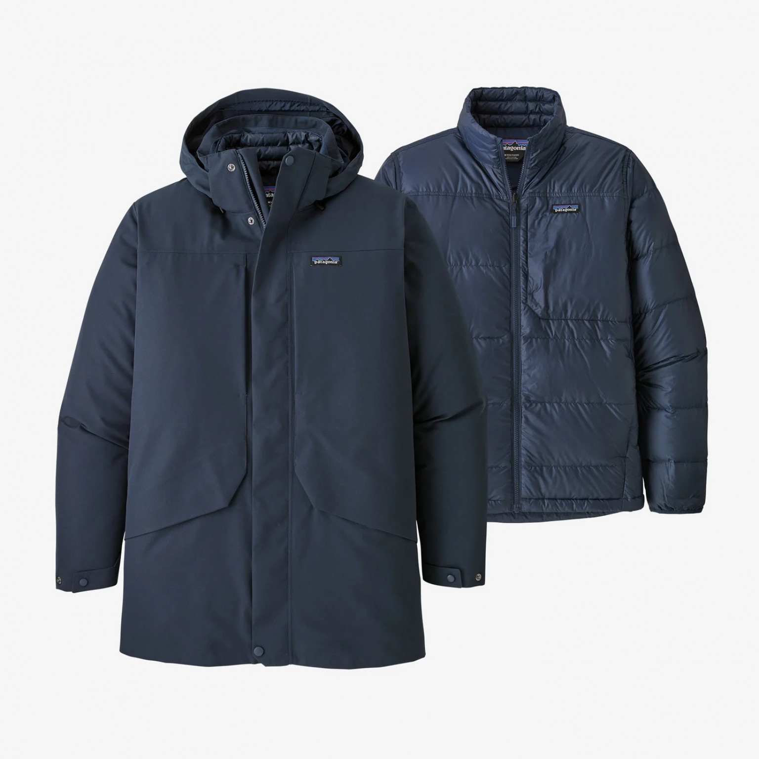 Patagonia Tres 3 In 1 Parka Navy