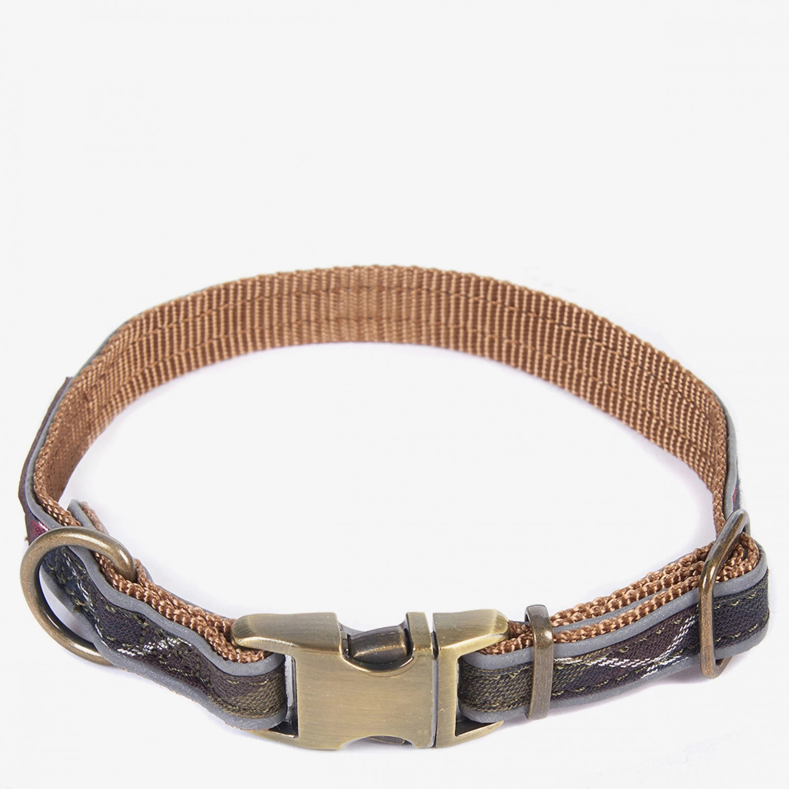 Barbour Reflective Tartan Dog Collar Classic