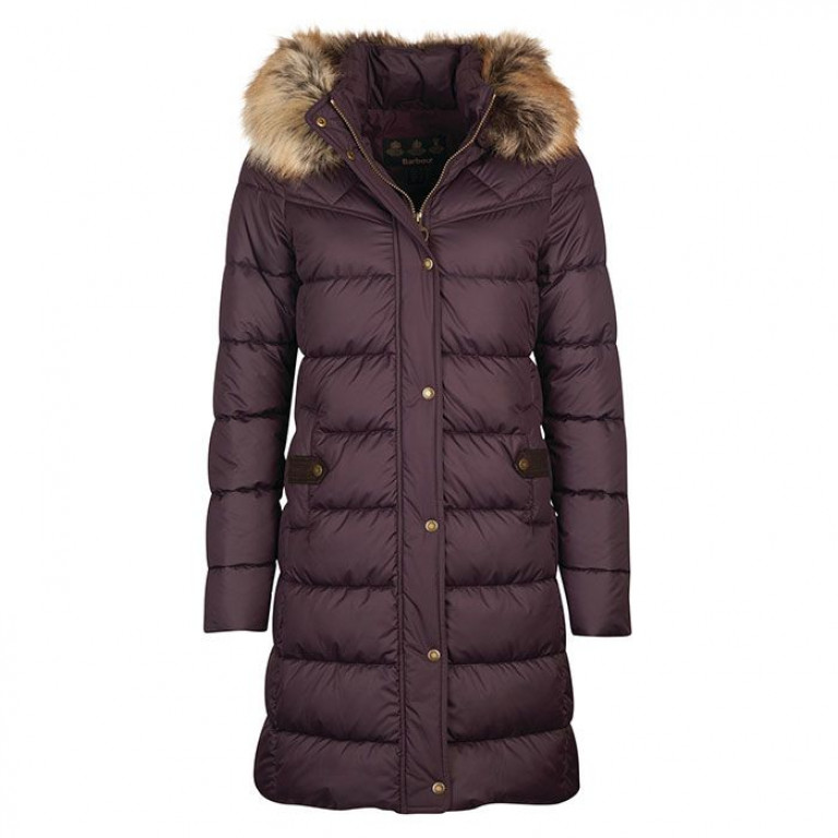 Barbour Rustington Quilt Elderberry