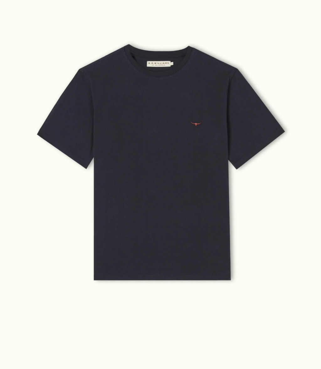 Rm Williams Parson T-Shirt Navy