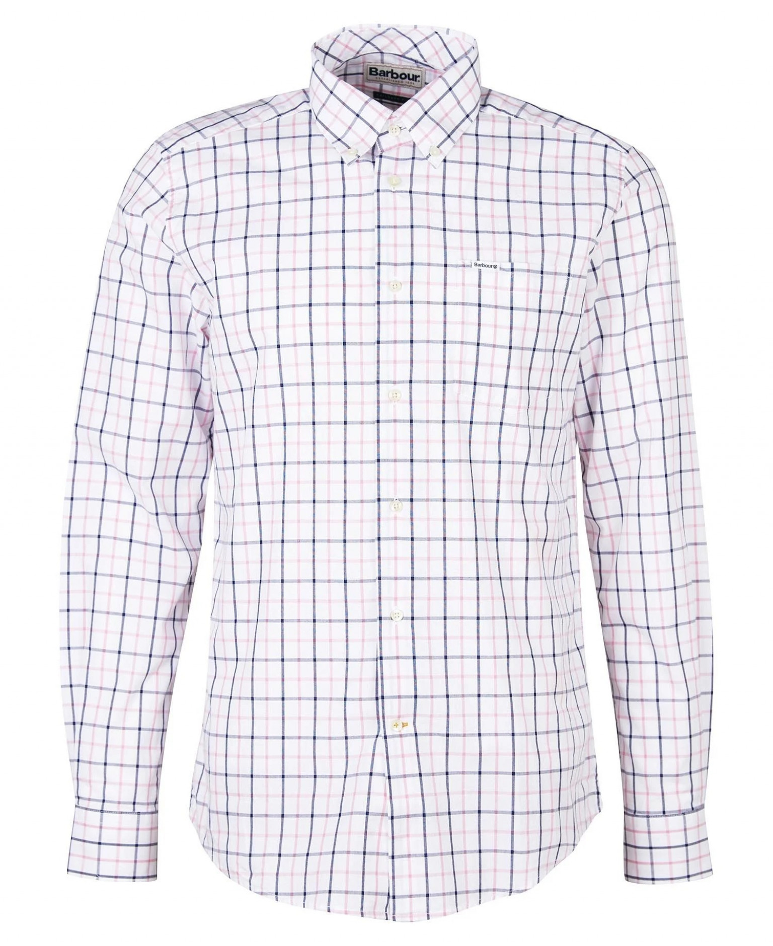 Barbour Bradwell Tailored Fit Shirt Pink