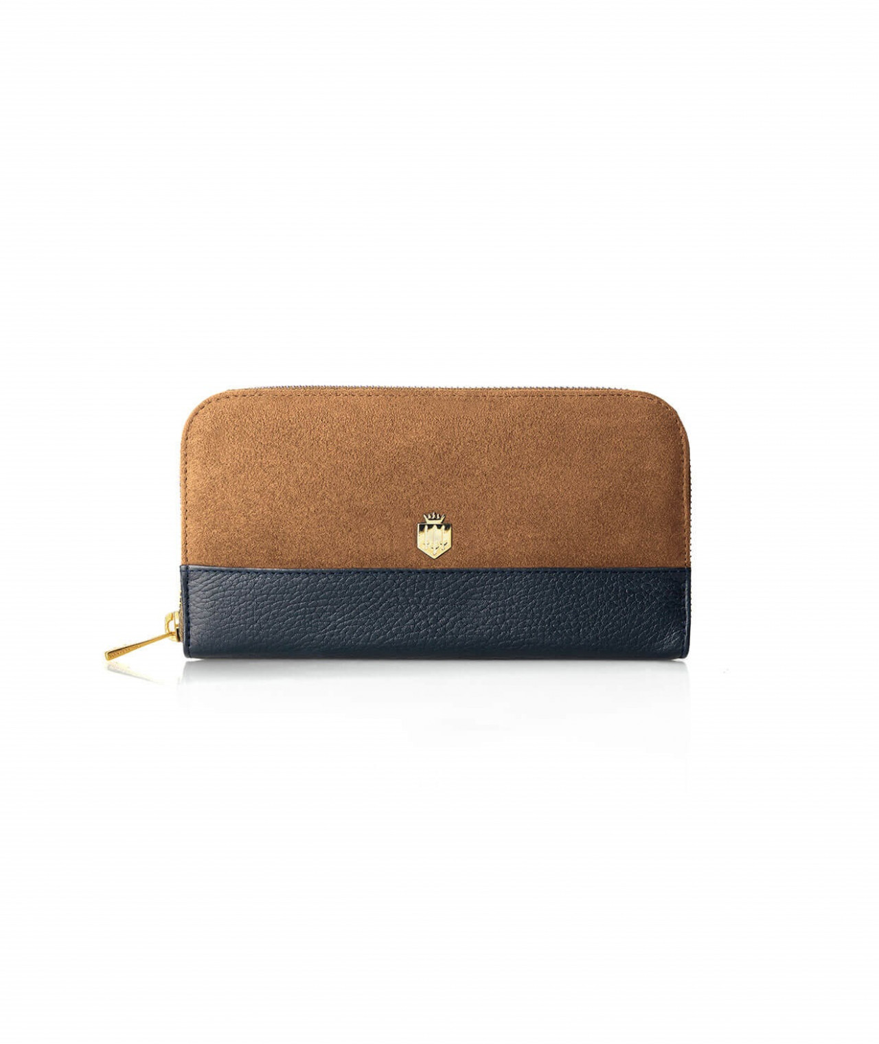 Fairfax And Favor Salisbury Purse Tan/Navy