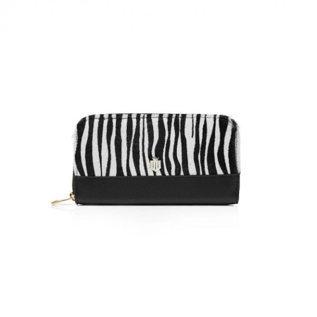 Fairfax And Favor Salisbury Purse Haircalf Zebra