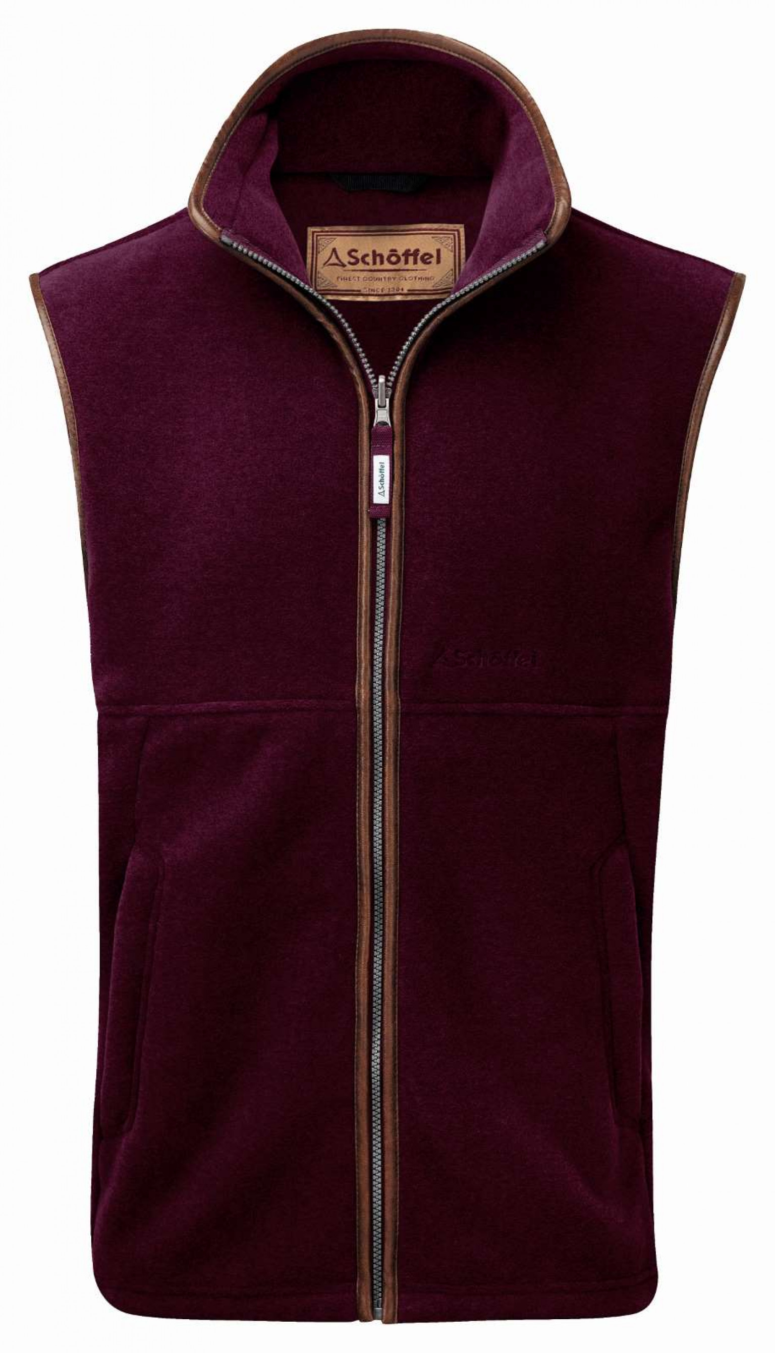 Schoffel Oakham Fleece Gilet Fig