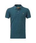 Schoffel St Ives Garment Dyed Polo Ocean