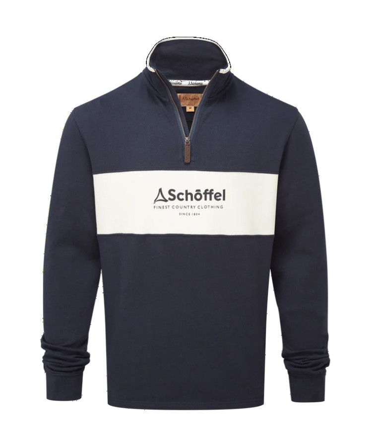 Schoffel Trencom 1/4 Zip Navy