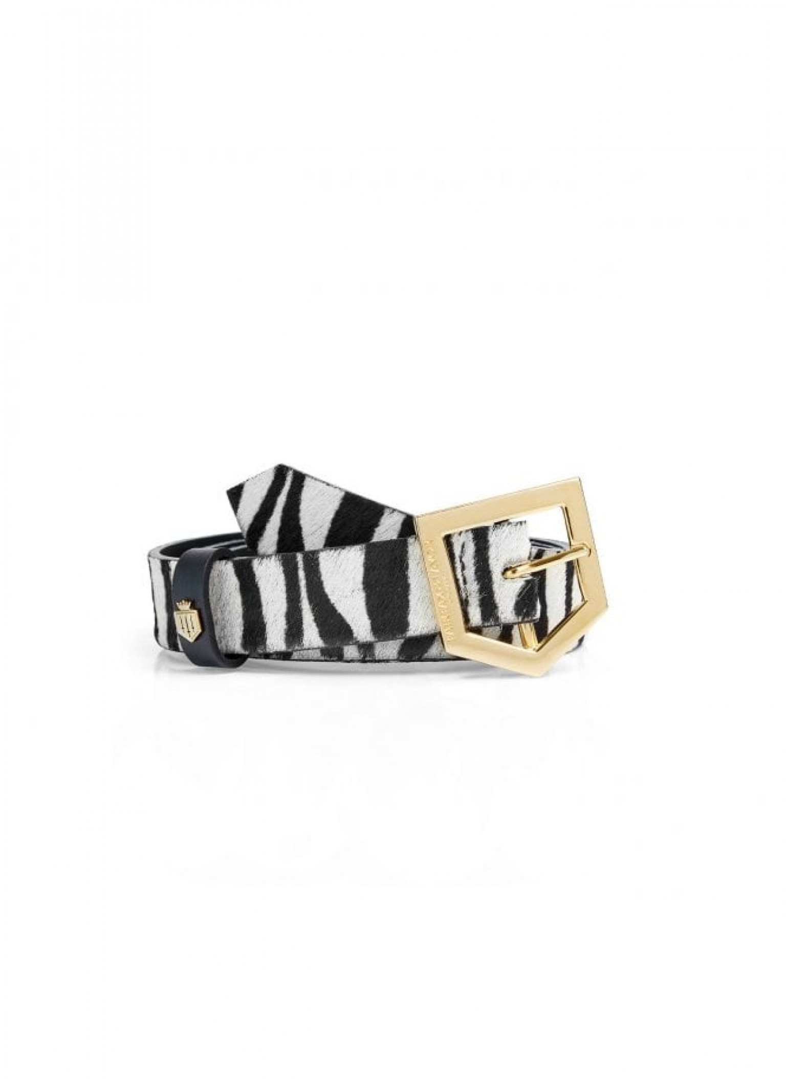 Fairfax And Favor Sennowe Belt Haircalf Zebra