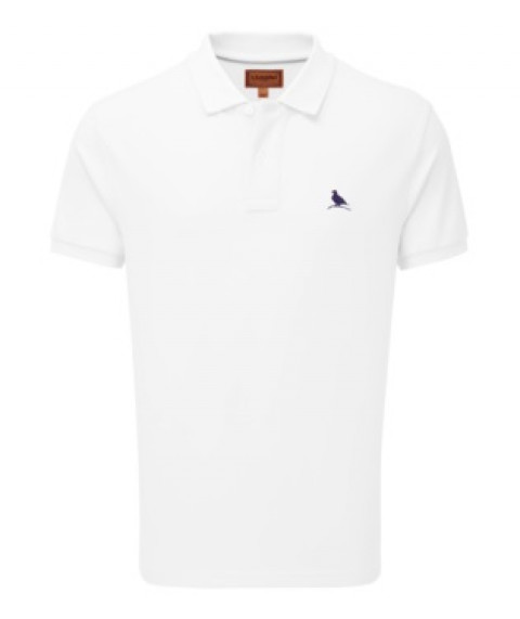 Schoffel St Ives Classic Polo Shirt White