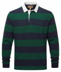 Schoffel St Mawes Rugby Shirt Navy/Green
