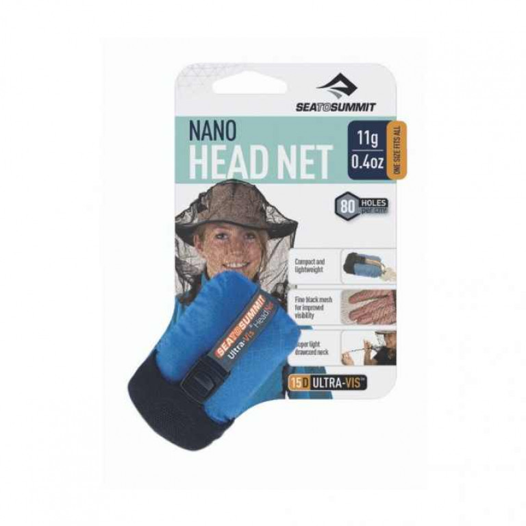 Sea To Summit Nano Mosquito Headnet Black