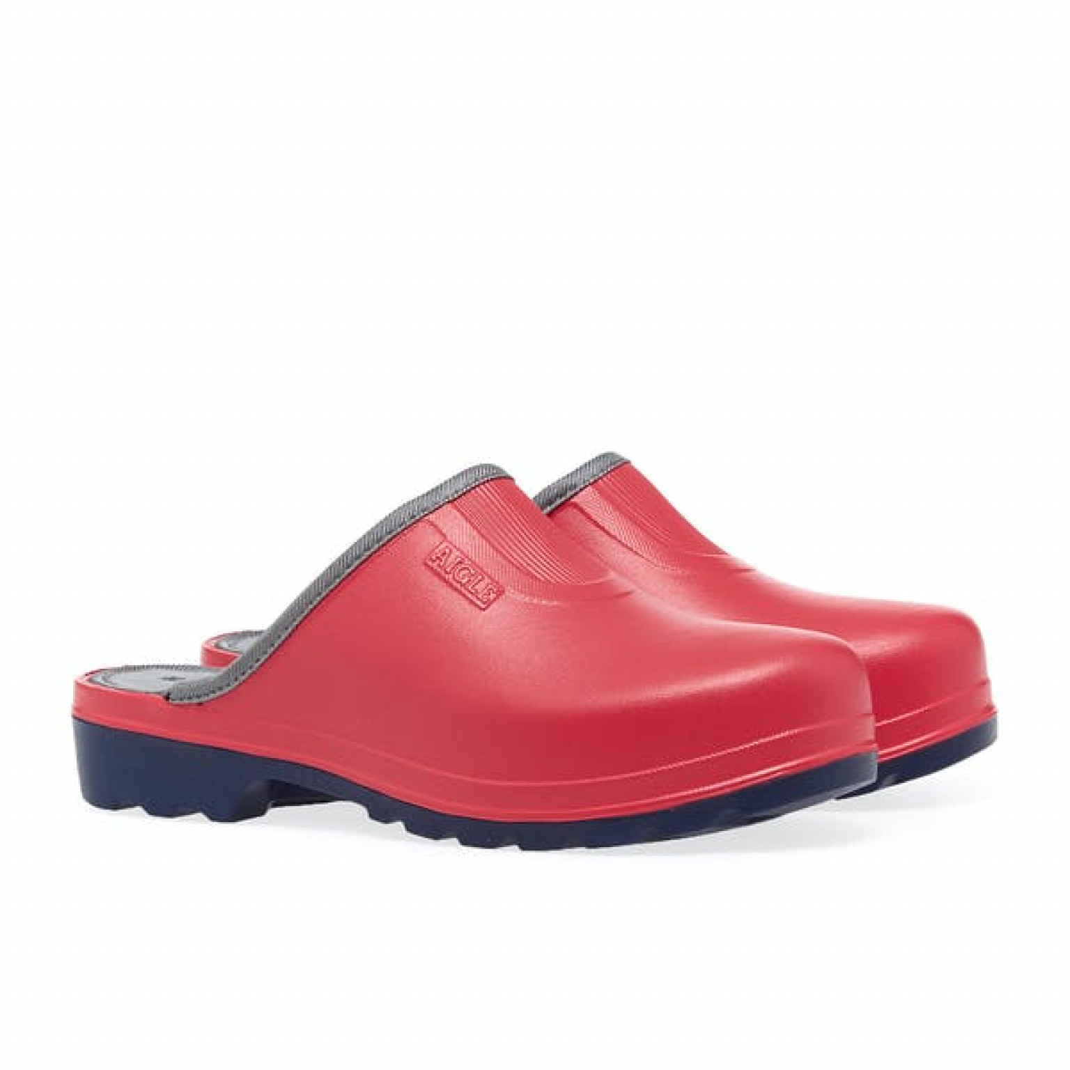 Aigle Ladies Taden Clog Red