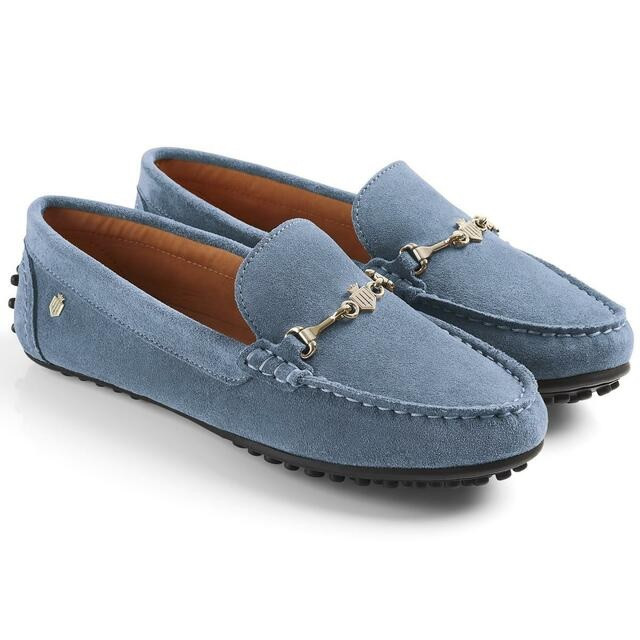 Fairfax And Favor Ladies Trinity Loafer Cornflower