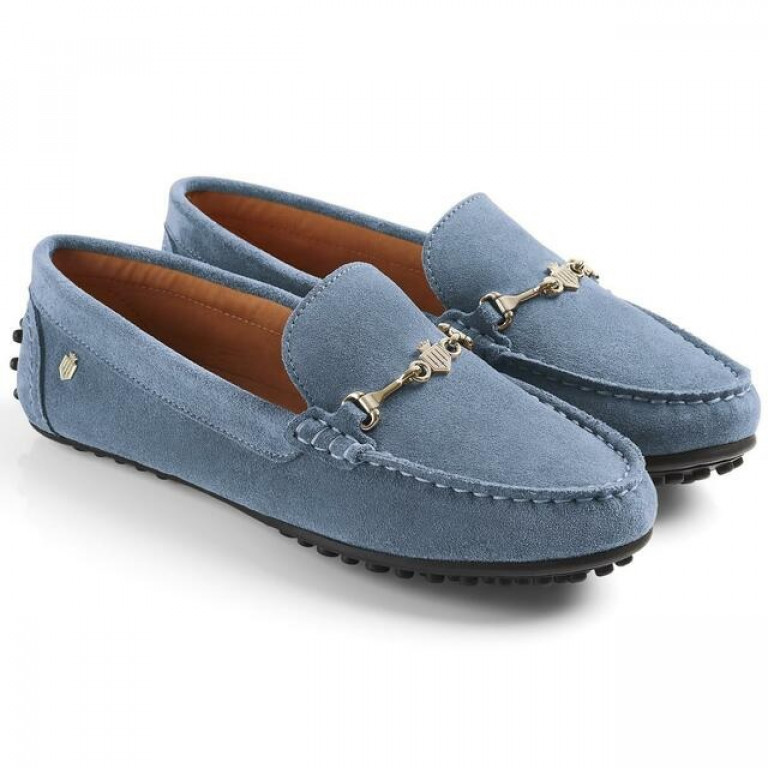 Fairfax And Favor Ladies Trinity Loafer Cornflower