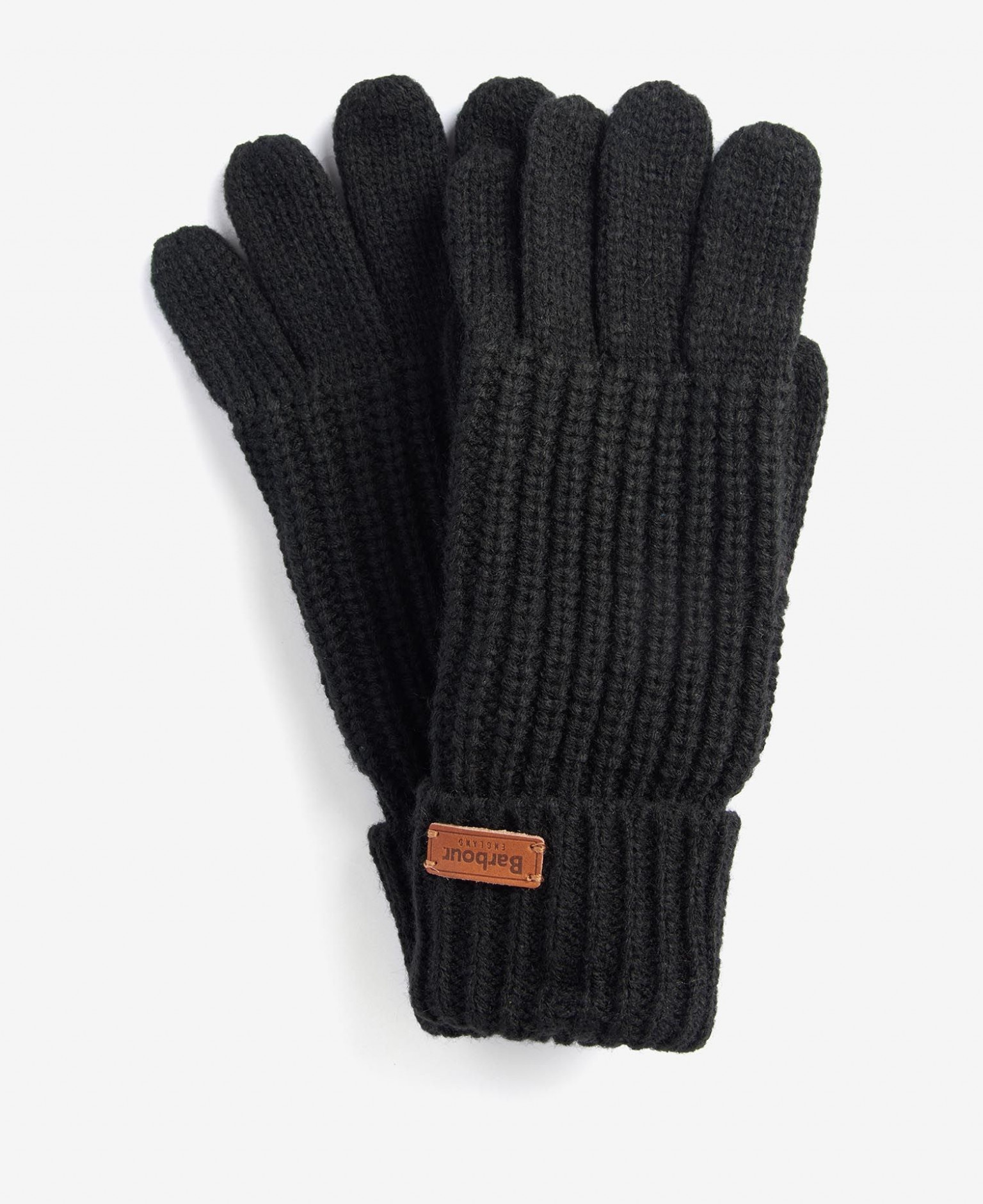 Barbour Saltburn Knitted Glove Black
