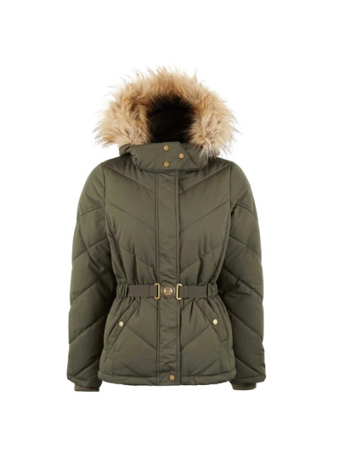 Fairfax And Favor Charlotte Padded Jacket Khaki