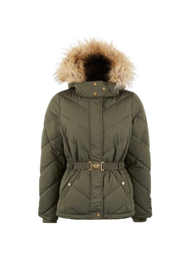 Fairfax And Favor Charlotte Padded Jacket Khaki