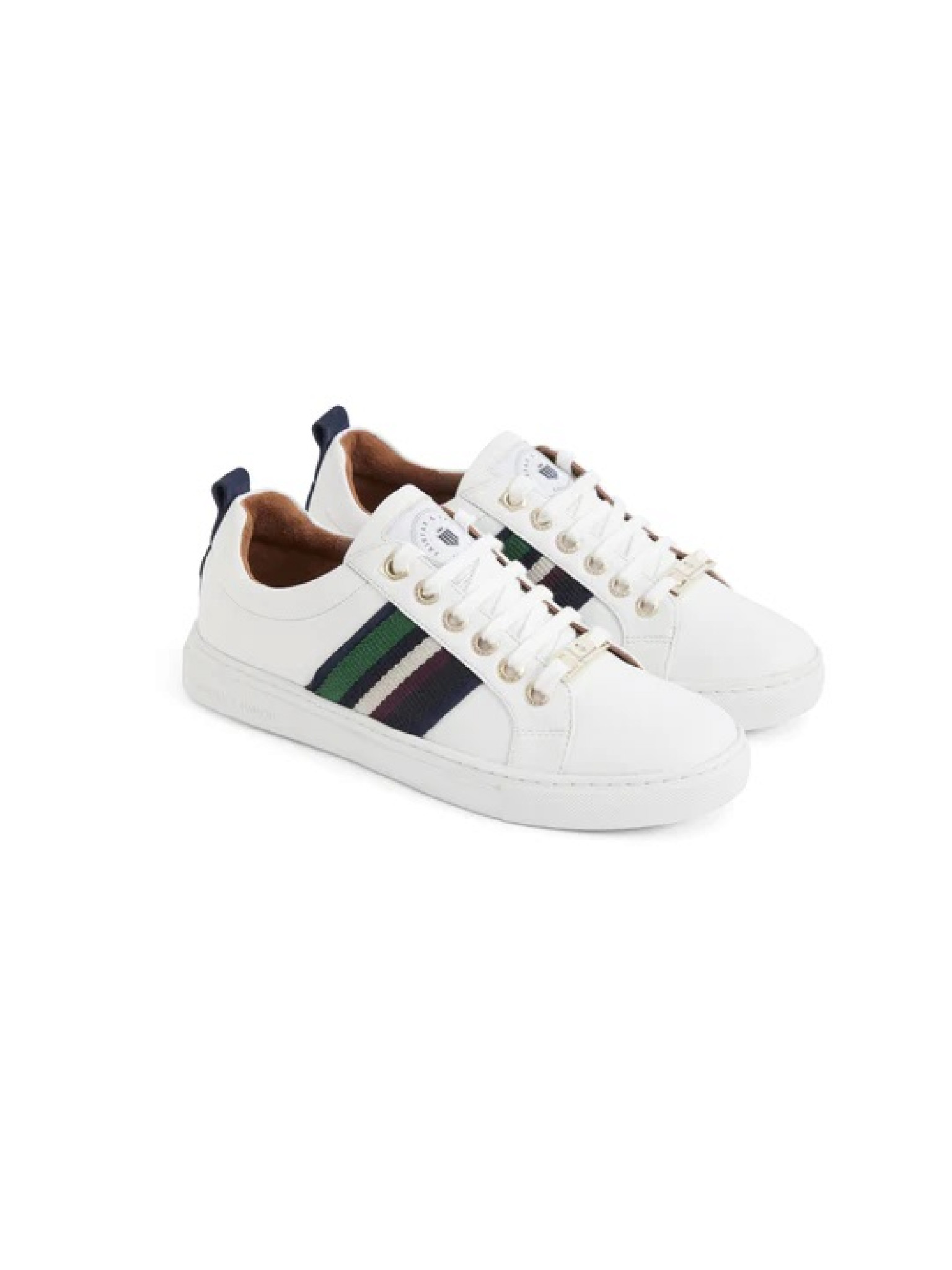 Fairfax And Favor Womens Boston Trainer White