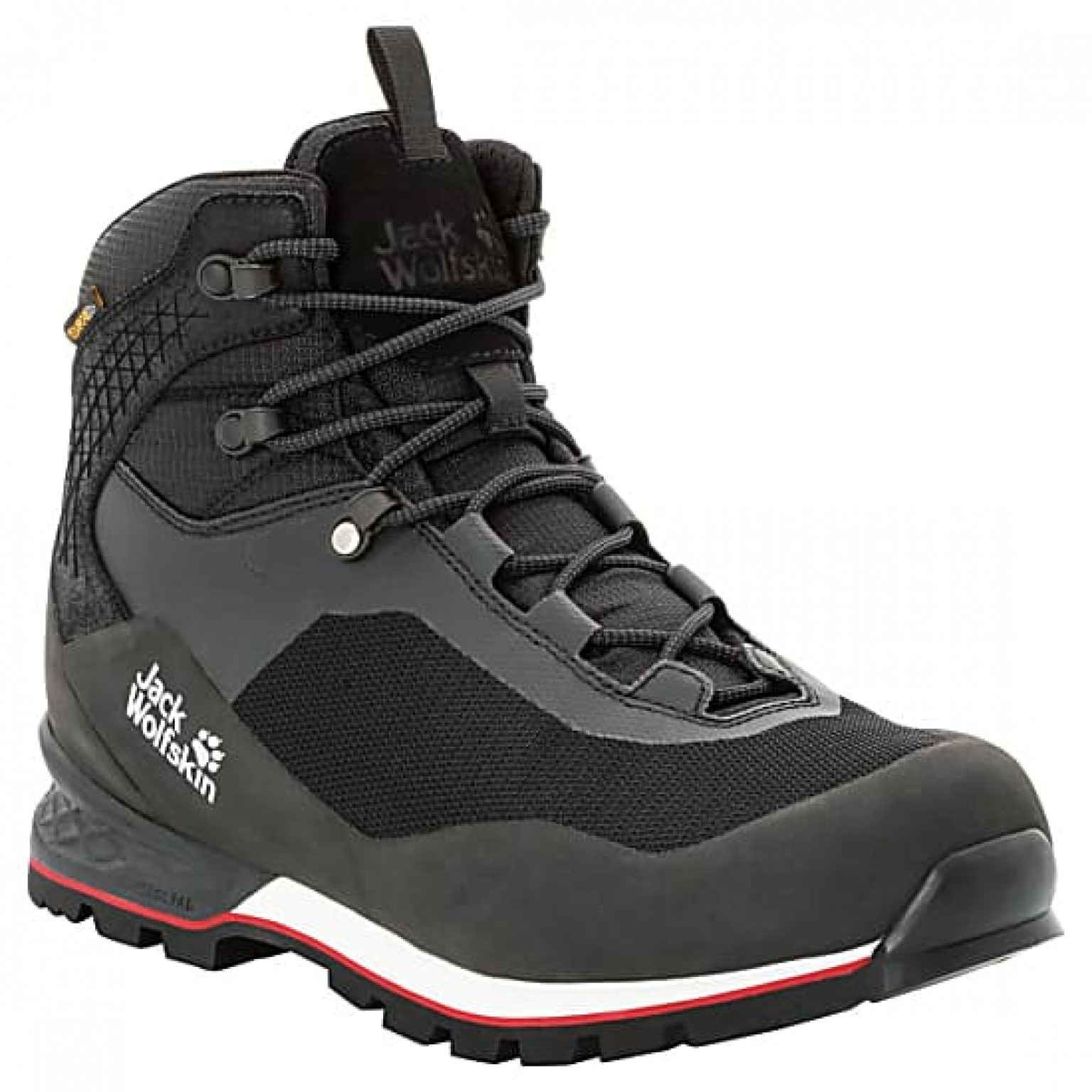 Jack Wolfskin Wilderness Lite Texapore Mid Black/Red