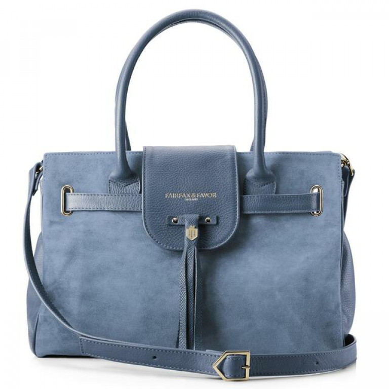 Fairfax And Favor Windsor Bag Cornflower