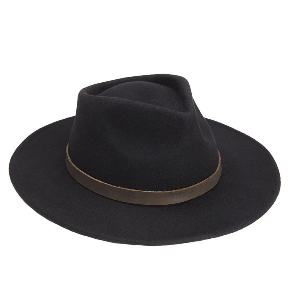 Barbour Crushable Bushman Hat Black