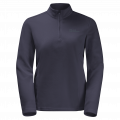 Jack Wolfskin Ladies Taunus Half Zip Graphite