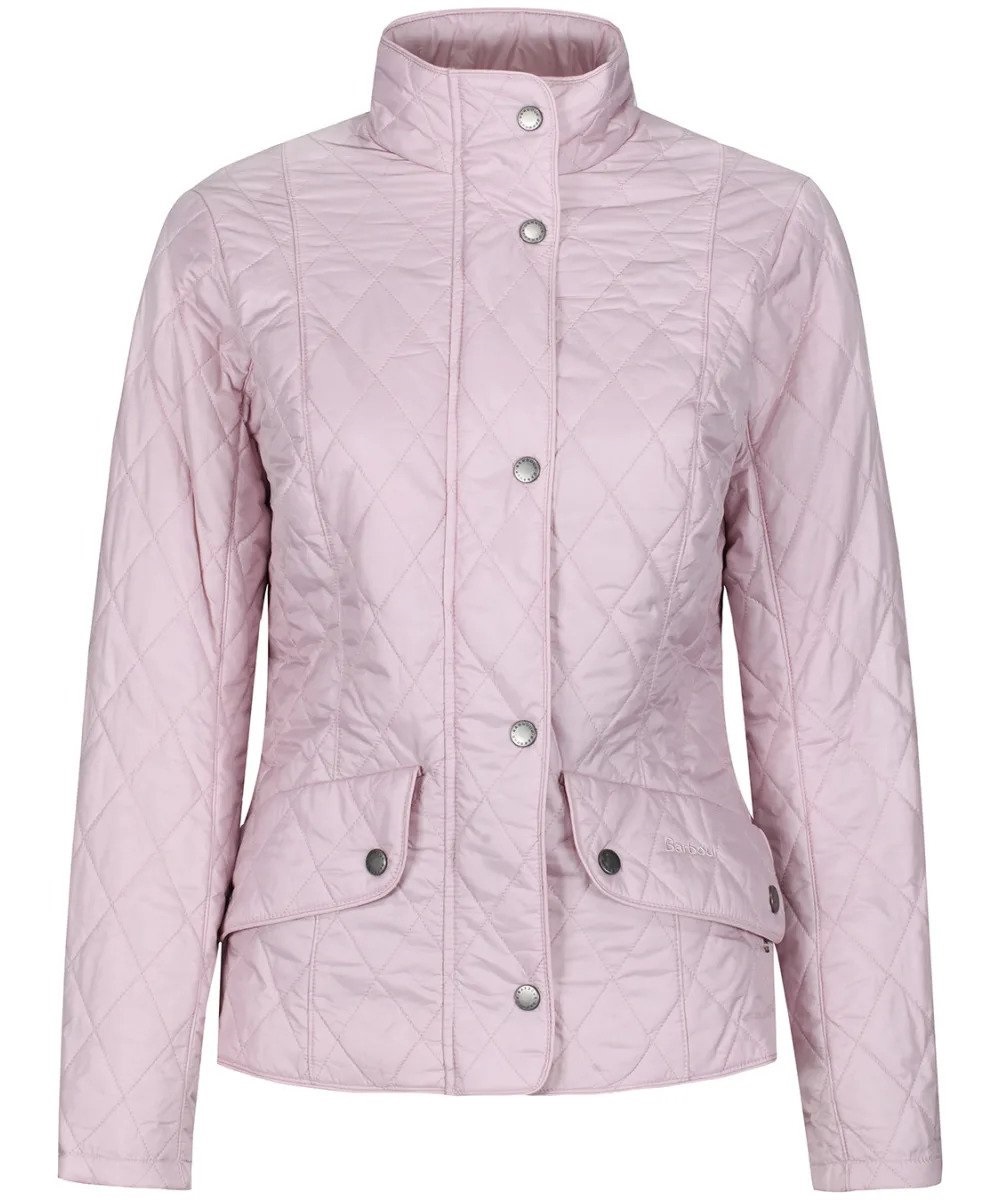 Barbour Flyweight Cavalry Quilt Pink