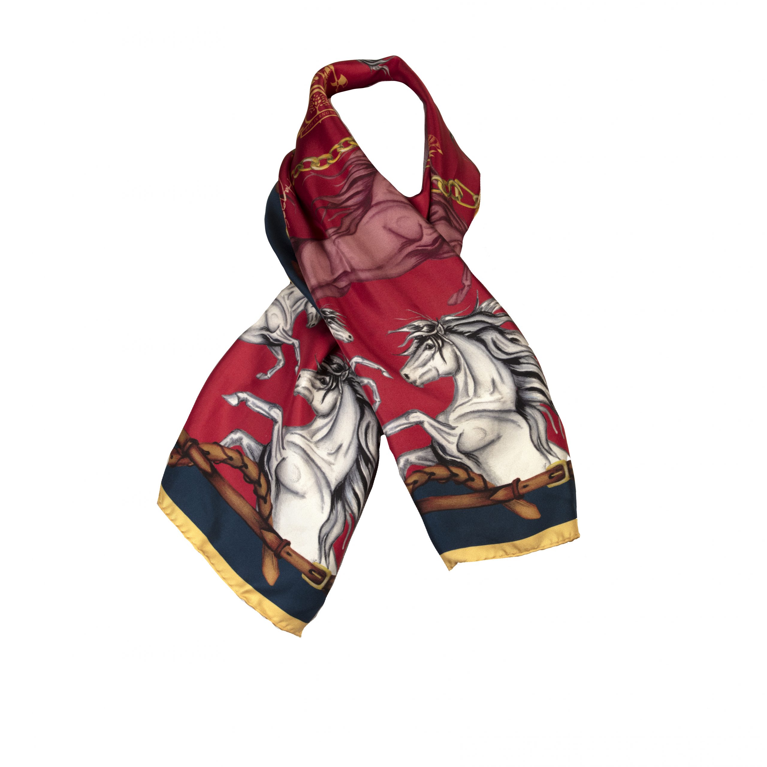 Clare Haggas Hold Your Horses Narrow Red/Navy