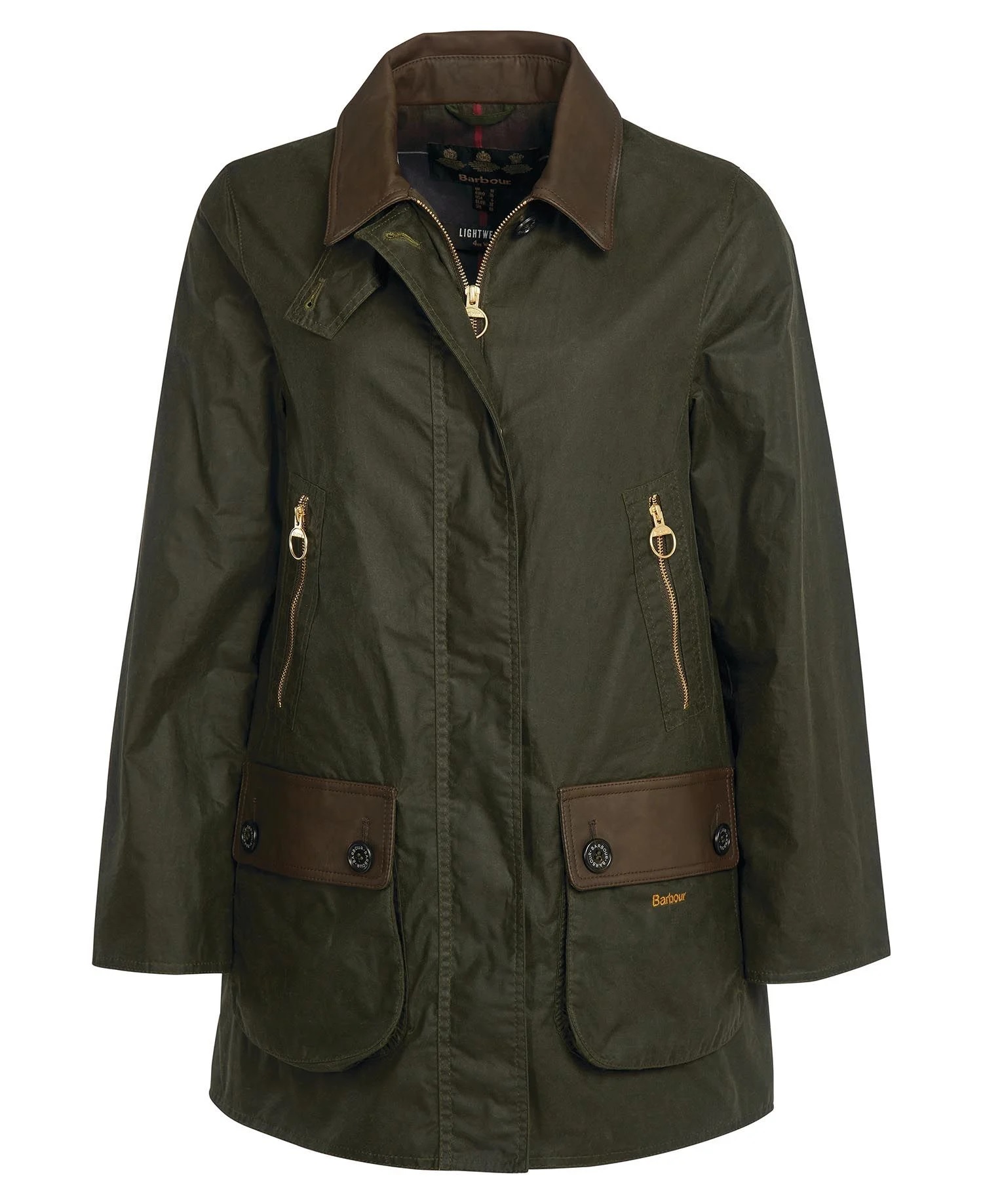 Barbour Buscot Wax Olive