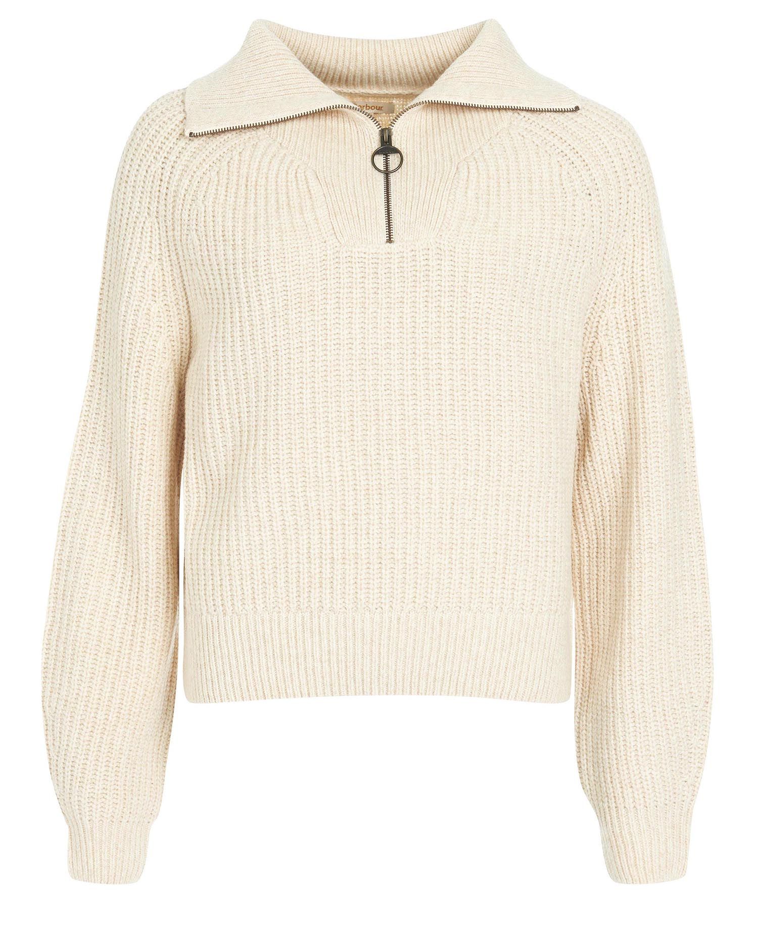 Barbour Stanton Knit Oatmeal